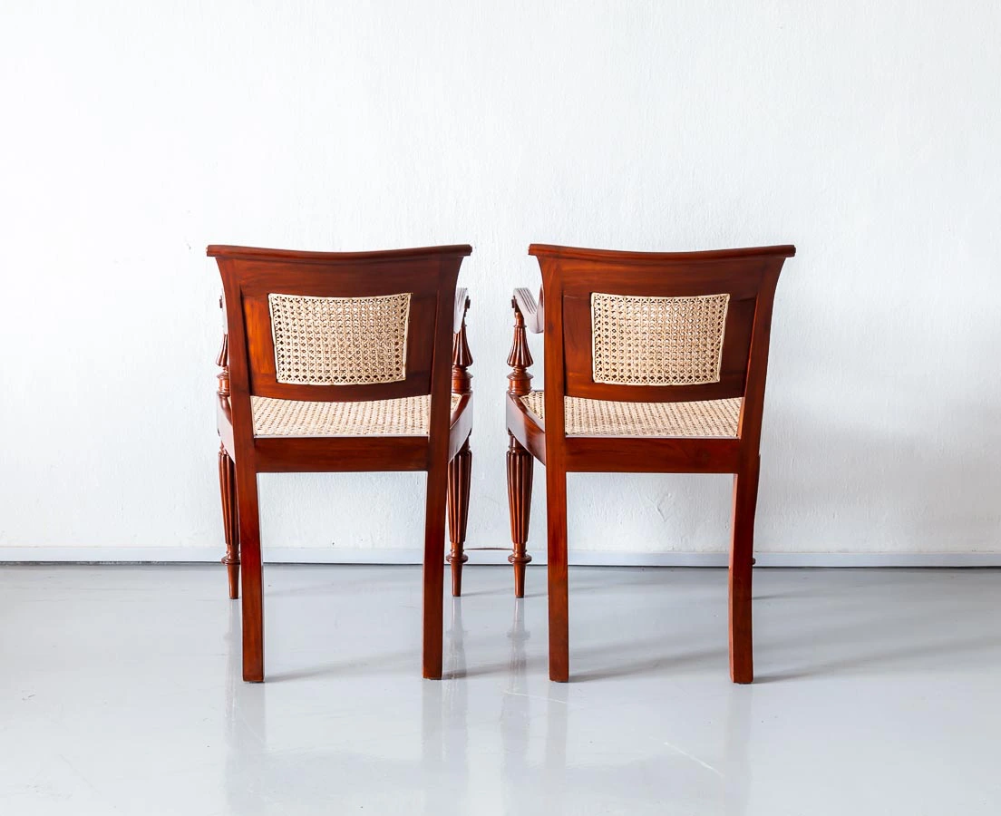 British Colonial Style Armchair l The Past Perfect Collection l Singapore