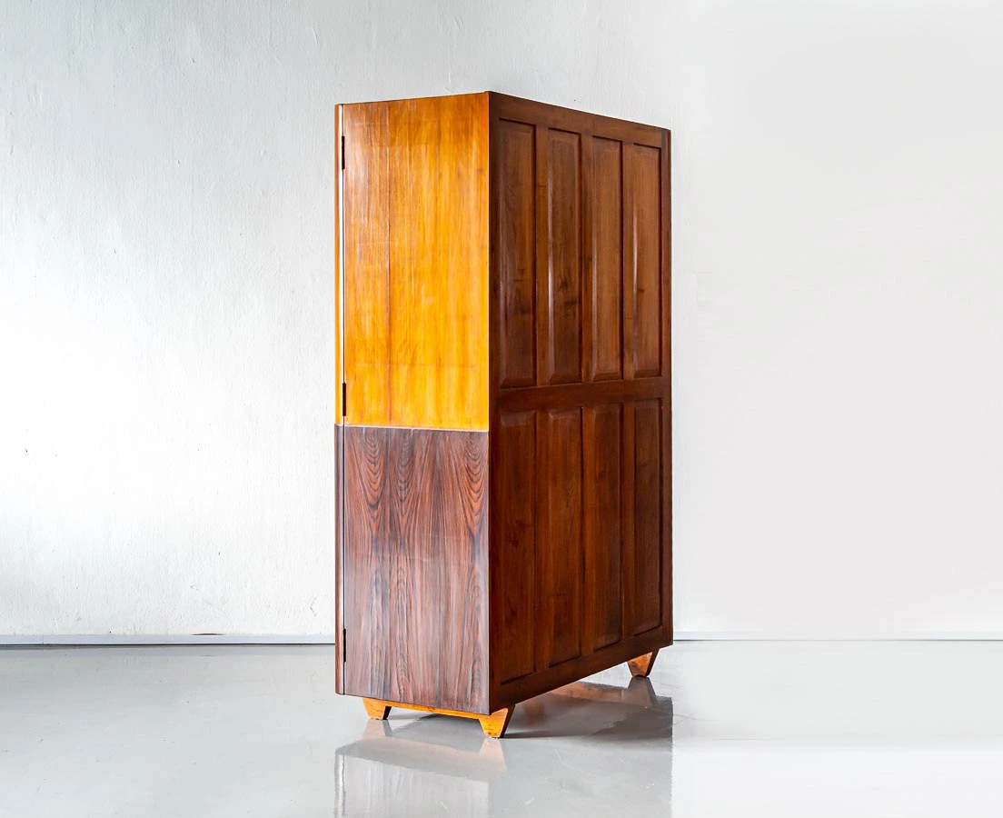 Cedarwood and Rosewood Art Deco Wardrobe l The Past Perfect Collection l Singapore