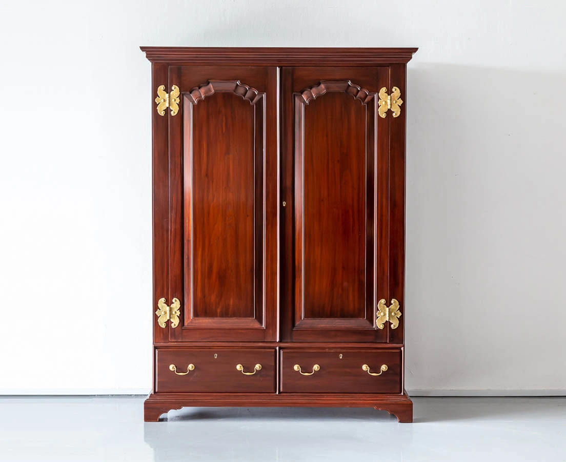CUP-494 1L Portuguese Colonial Mahogany Cupboard l The Past Perfect Collection l Singapore