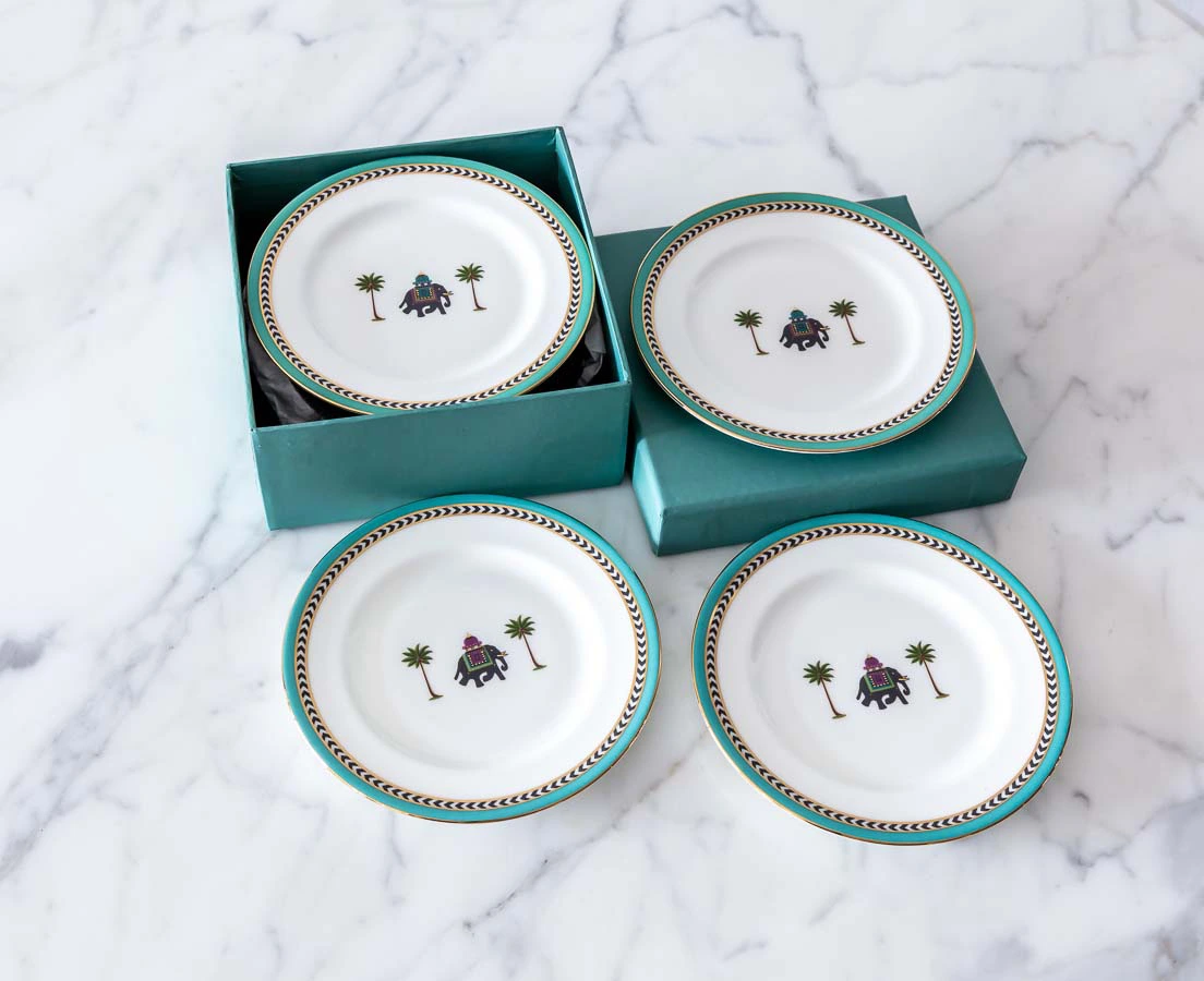 Indus Teaplates Good Earth l The Past Perfect Collection l Singapore