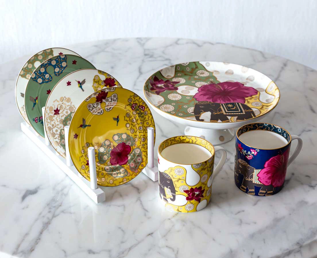 GE-020 7L Serendib Tableware l The Past Perfect Collection l Singapore