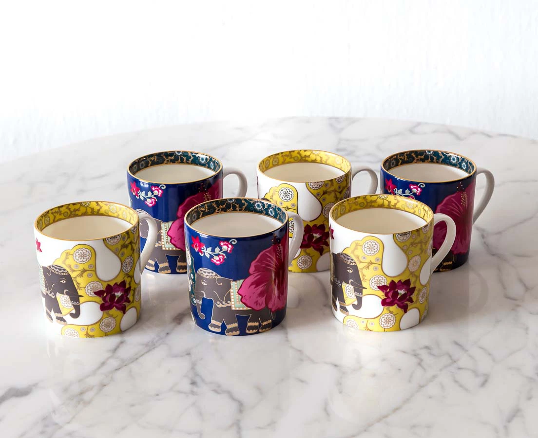 Serendib Tea Mug Good Earth l The Past Perfect Collection l Singapore