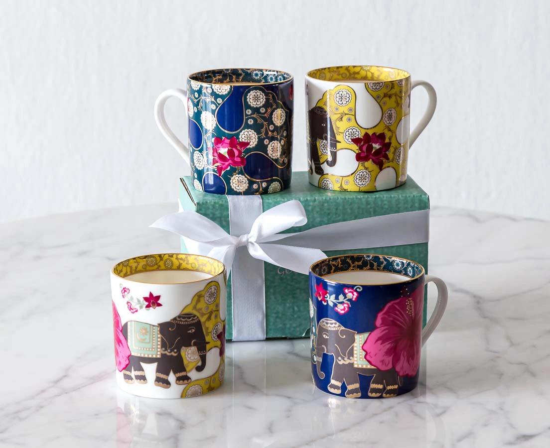 Serendib Tea Mug Good Earth l The Past Perfect Collection l Singapore