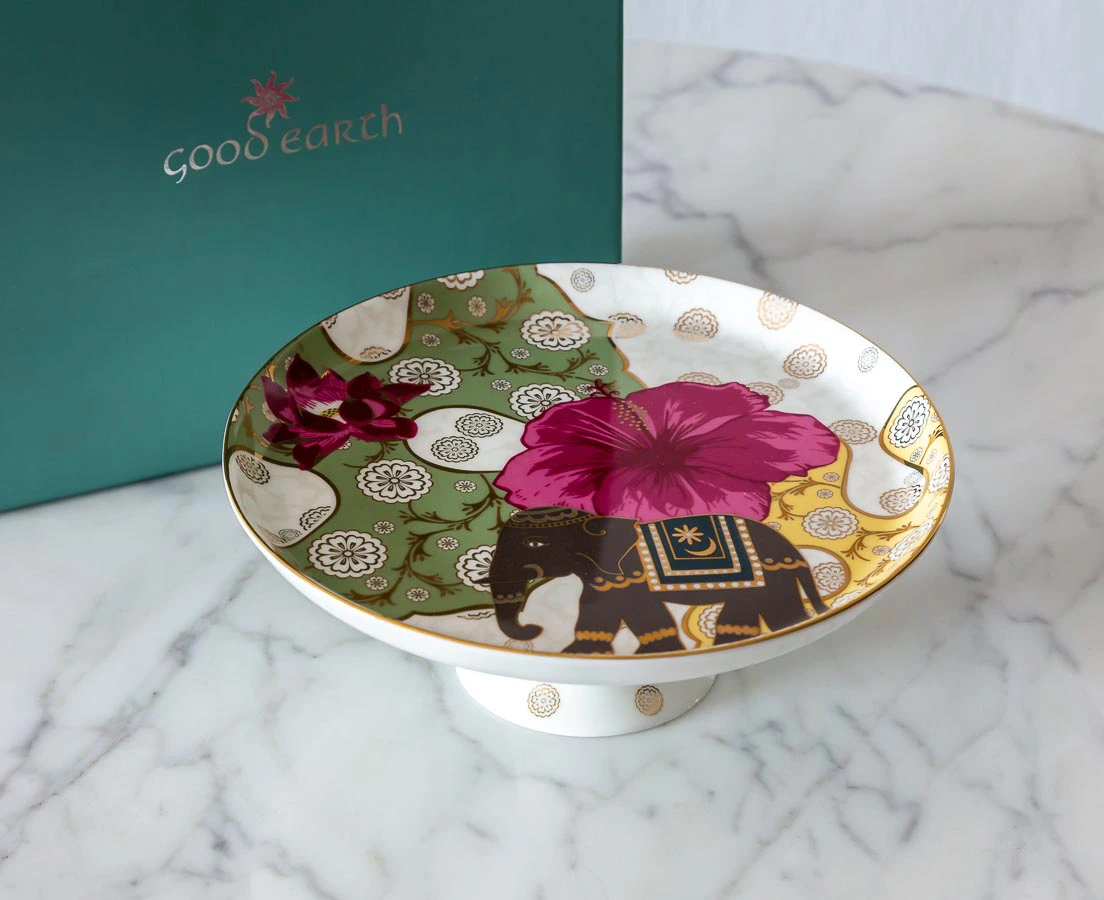 Serendib Cakestand Good Earth l The Past Perfect Collection l Singapore