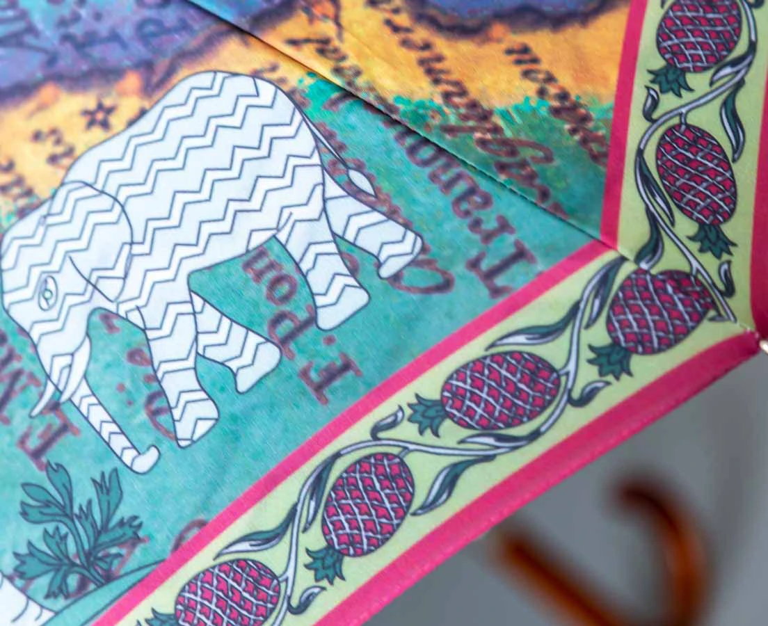 Indian Ocean Umbrella Good Earth l The Past Perfect Collection l Singapore
