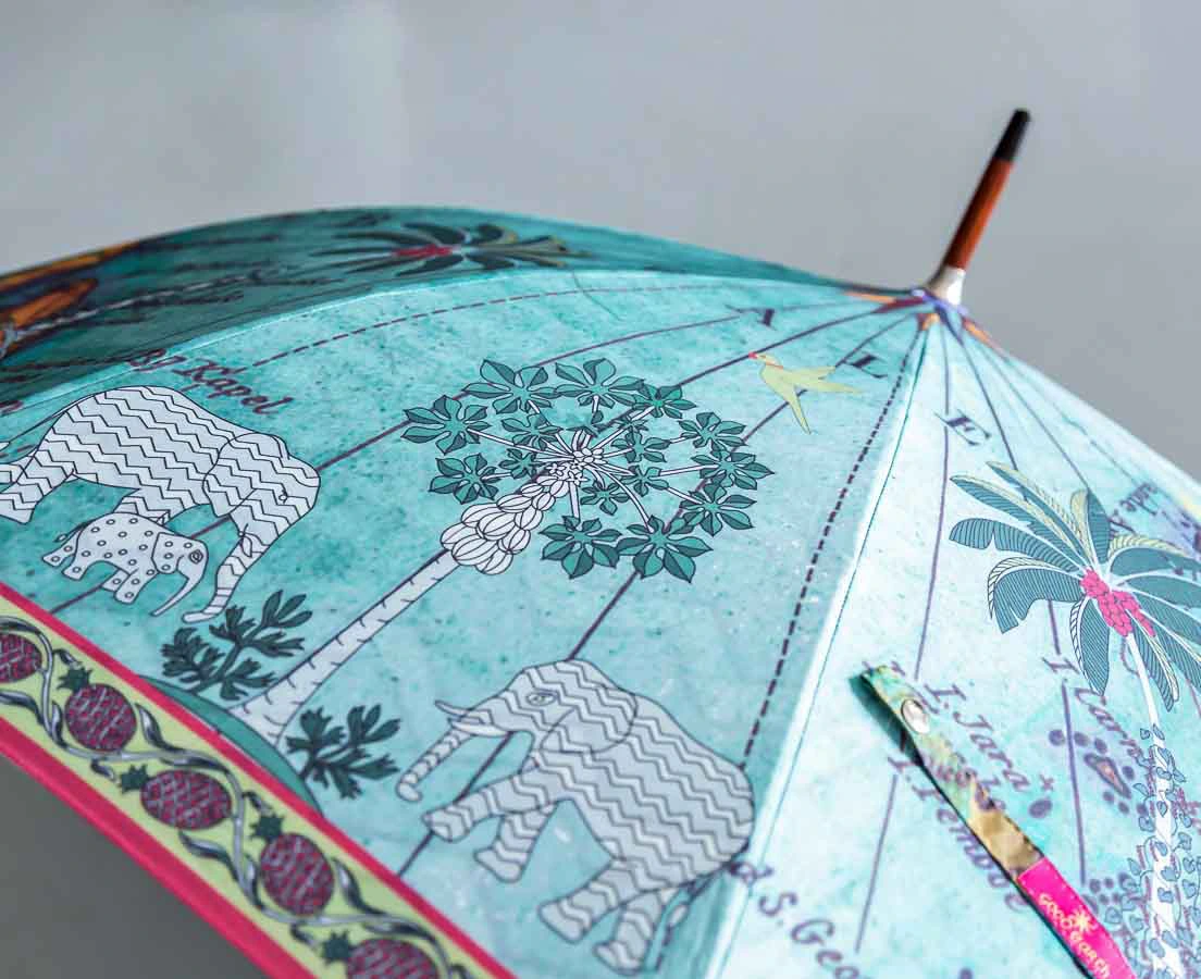 Indian Ocean Umbrella Good Earth l The Past Perfect Collection l Singapore