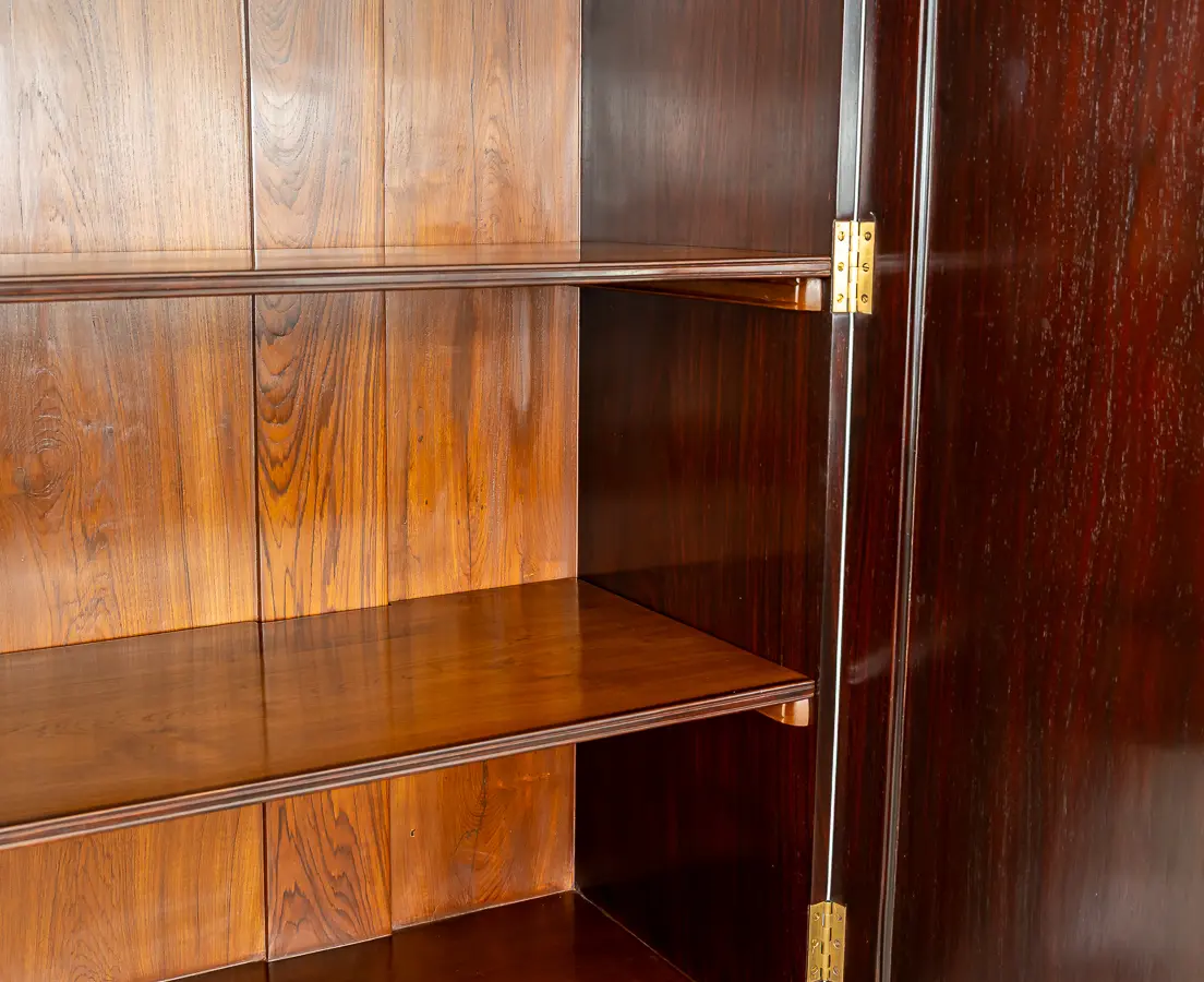 Portugese Rosewood Cupboard on Stand