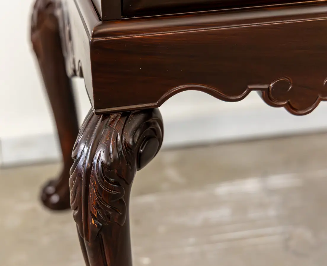 Portugese Rosewood Cupboard on Stand