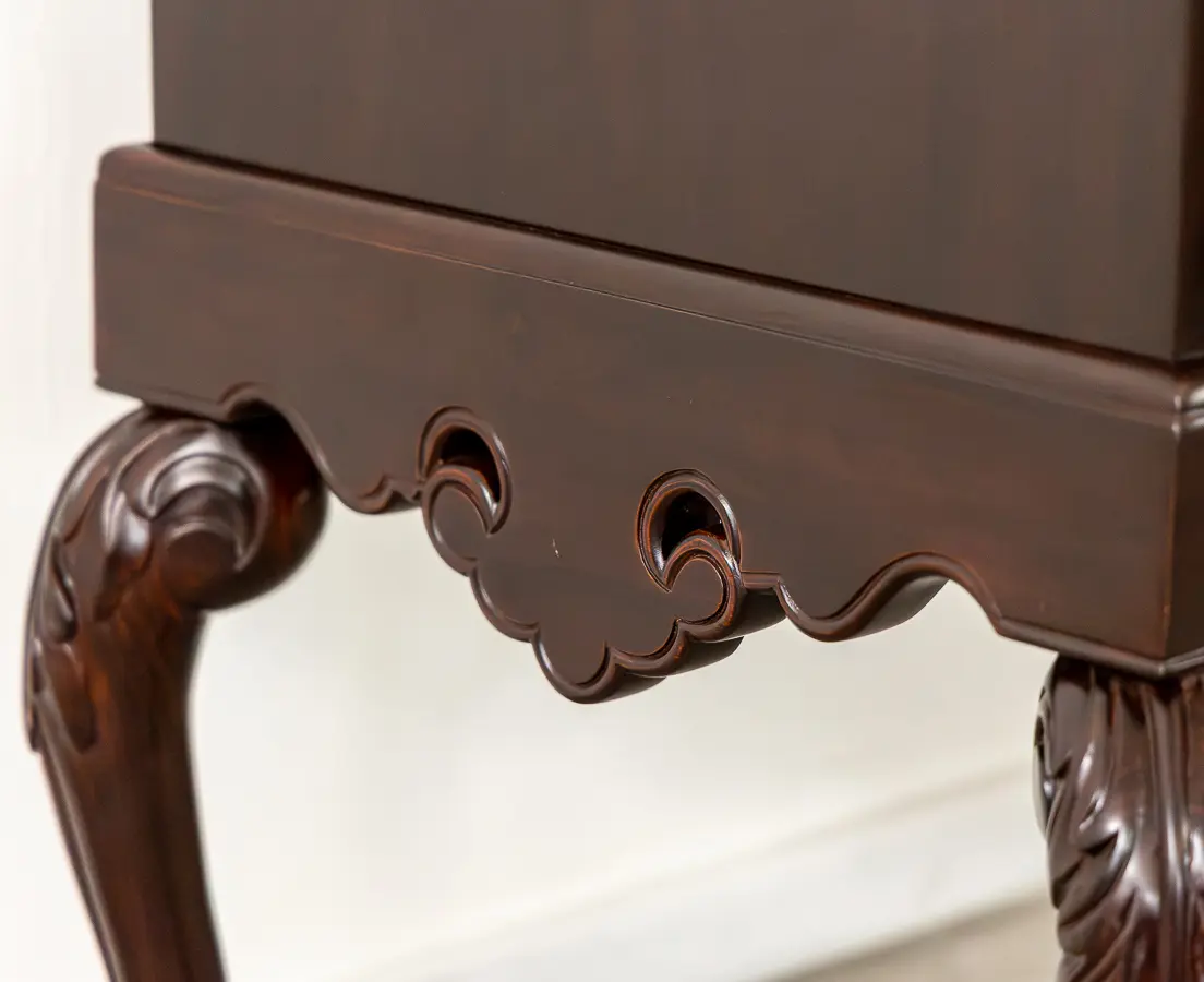Portugese Rosewood Cupboard on Stand