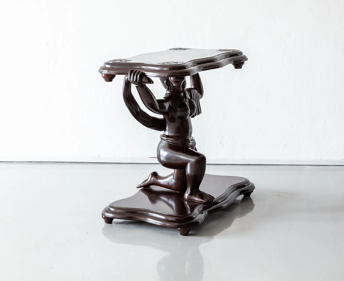 Antique British Colonial Rosewood Occasional Table l The Past Perfect Collection l Singapore TAB-453- 2L