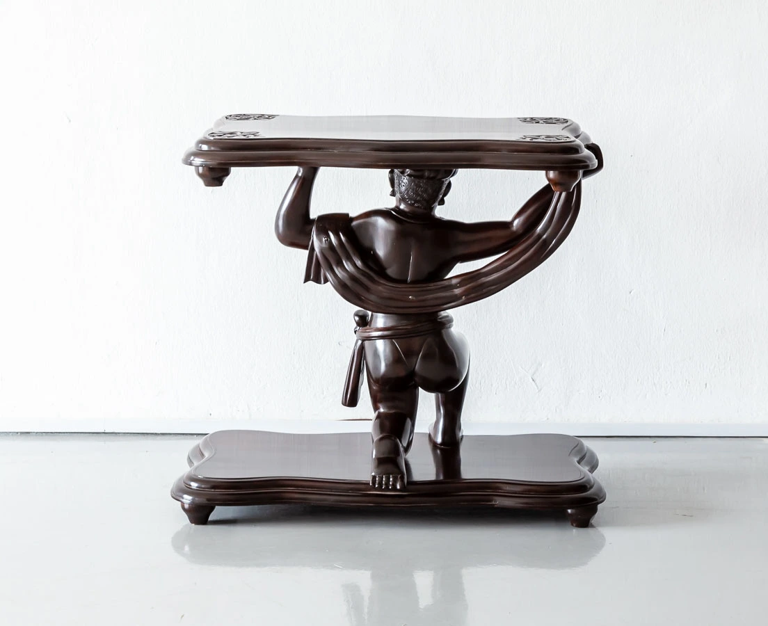 Antique British Colonial Rosewood Occasional Table l The Past Perfect Collection l Singapore TAB-453-3L