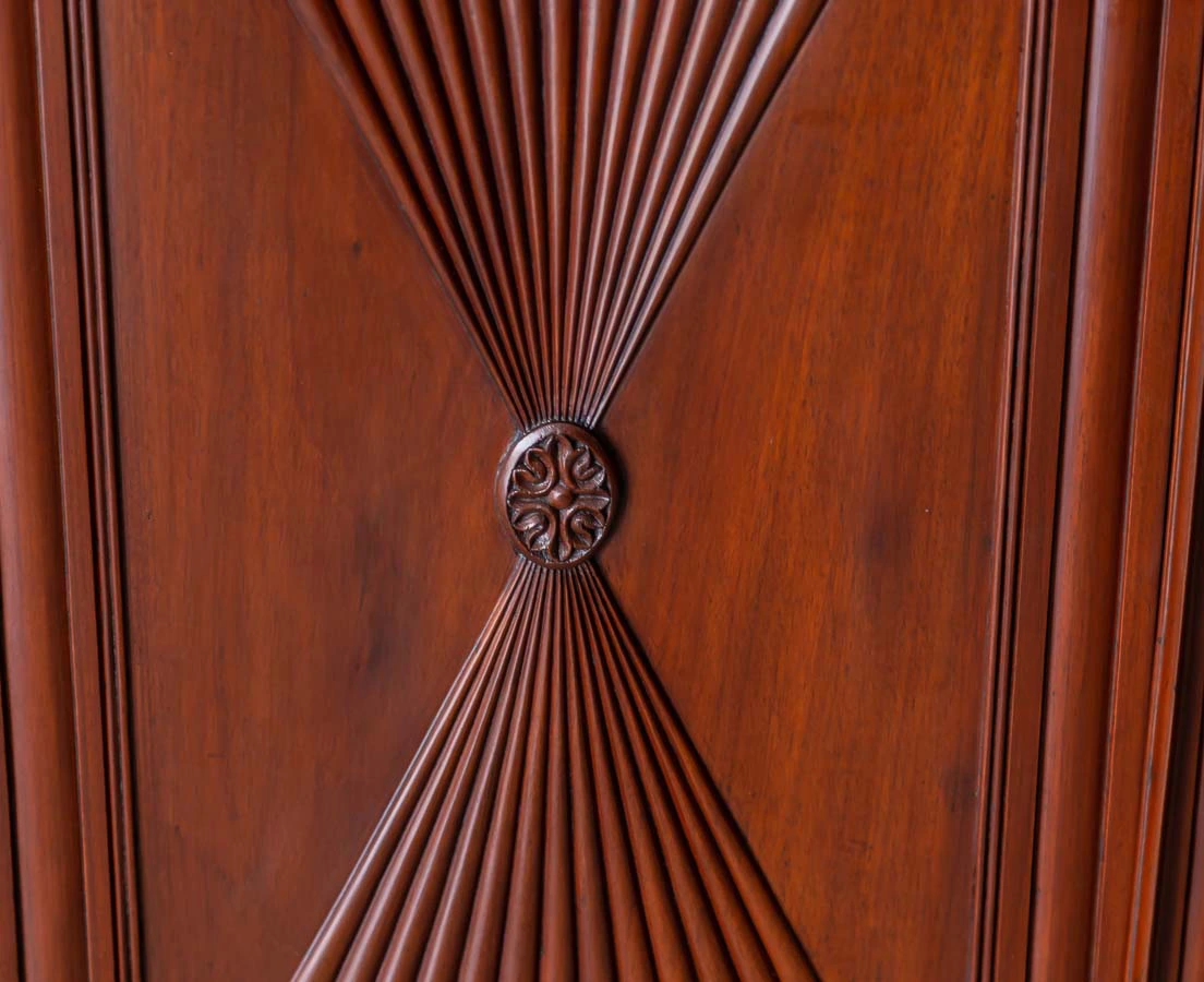 Antique Cupboards - British Colonial Mahogany Sideboard - The Past Perfect Collection - Singapore CUP-512 10L