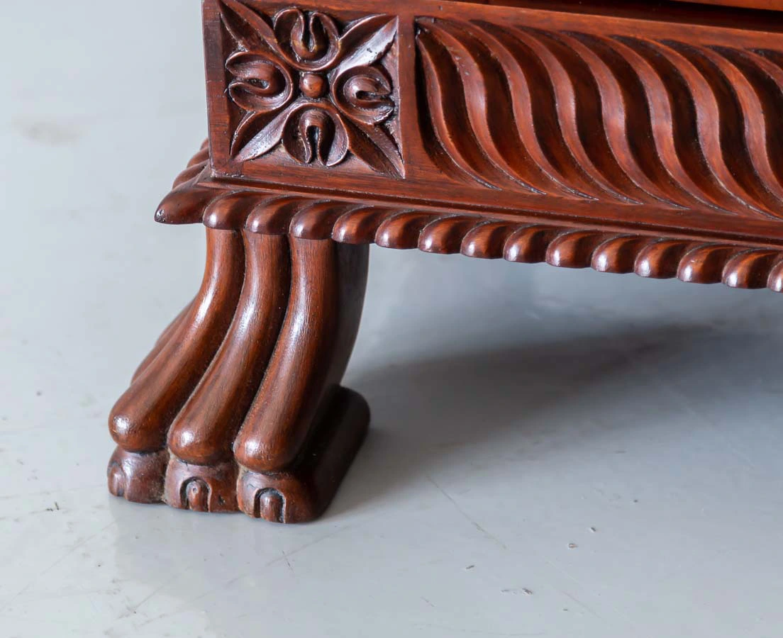 Antique Cupboards - British Colonial Mahogany Sideboard - The Past Perfect Collection - Singapore CUP-512 12L