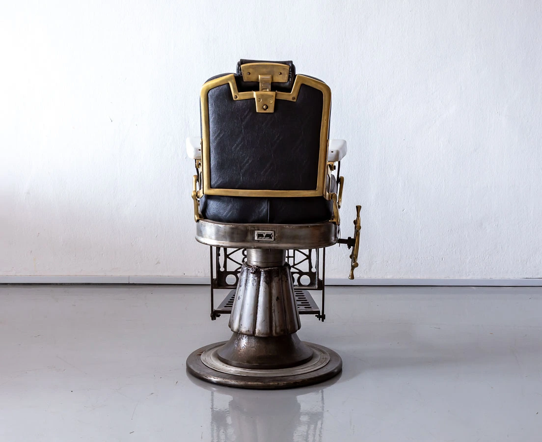 Pair of Vintage Barber Chairs l The Past Perfect Collection l Singapore CHA-256 5L