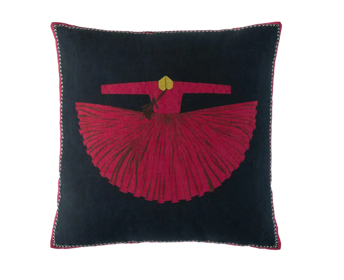 Angharka Linen Good Earth Cushion - The Past Perfect Collection - Singapore