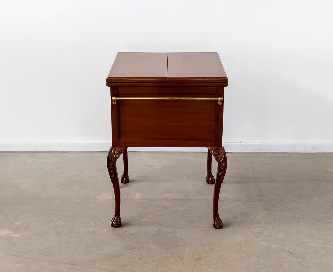 Teakwood Drinks Bar Cabinet
