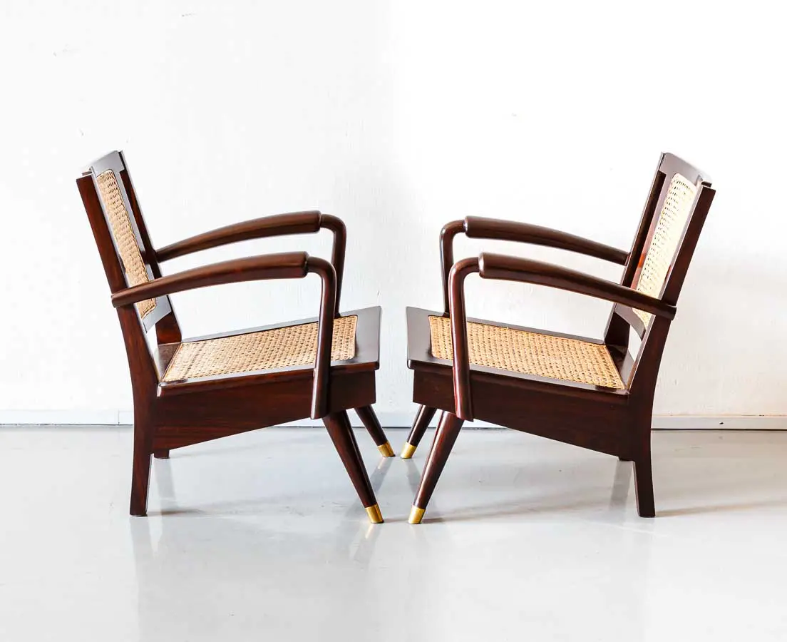 Rosewood Art Deco Sofa Set -The Past Perfect Collection - Singapore