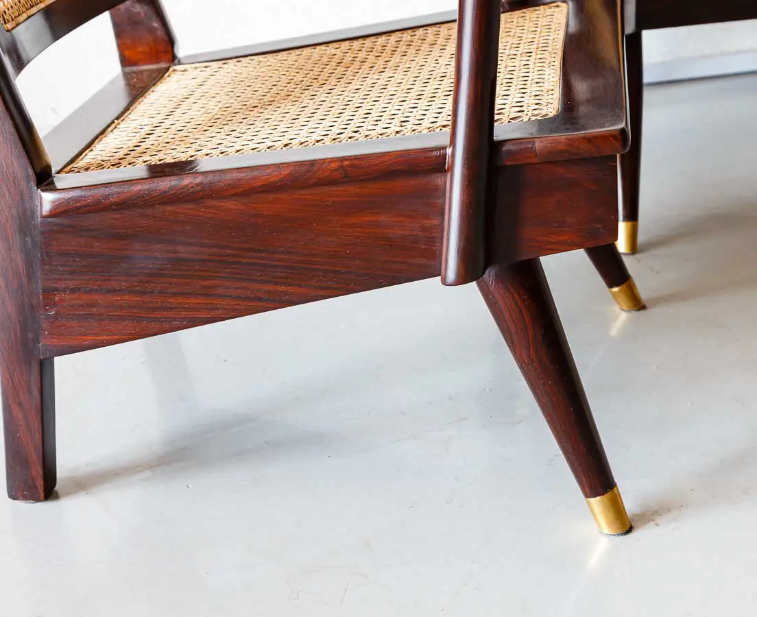 Rosewood Art Deco Sofa Set -The Past Perfect Collection - Singapore