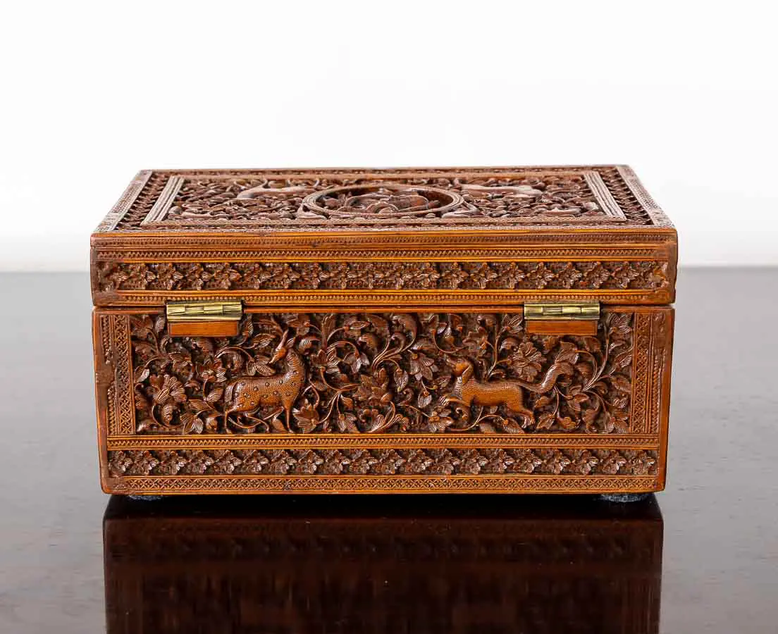 British Colonial Cedarwood Box - The Past Perfect Collection - Singapore