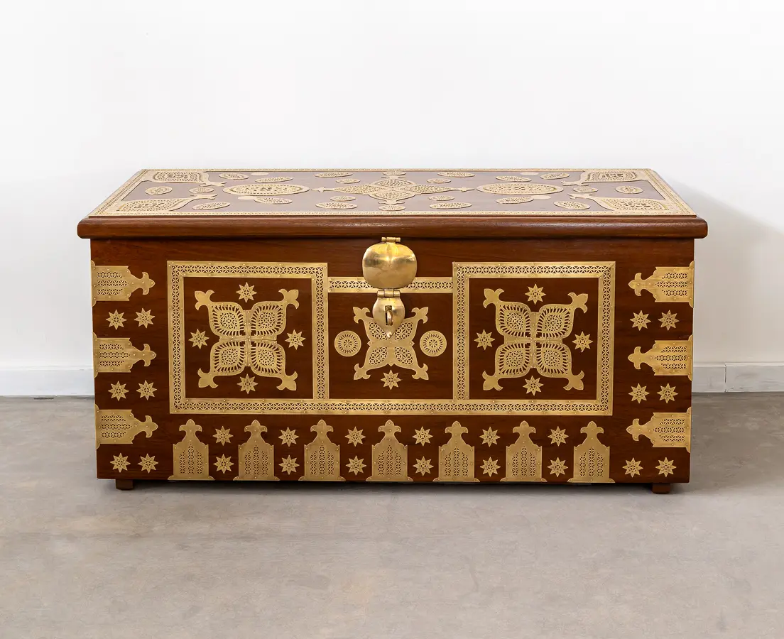 Teakwood Arab Chest