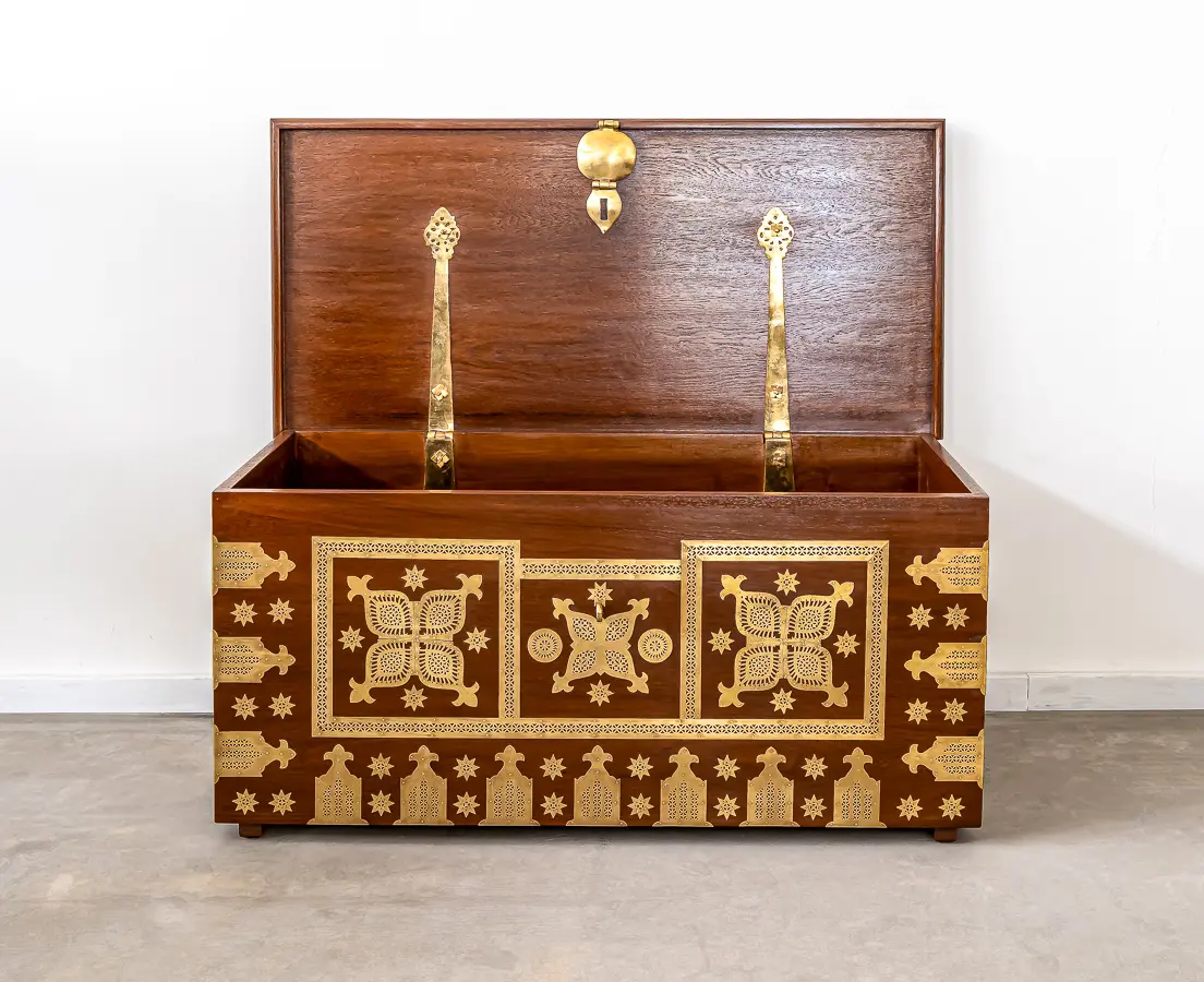 Teakwood Arab Chest