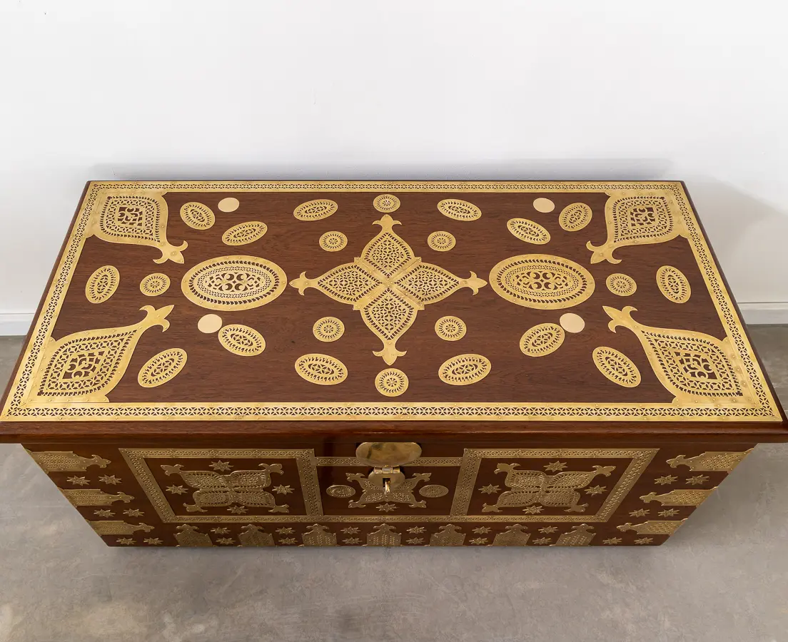 Teakwood Arab Chest
