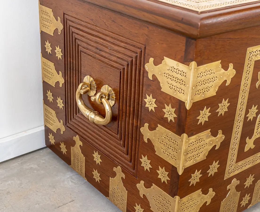 Teakwood Arab Chest