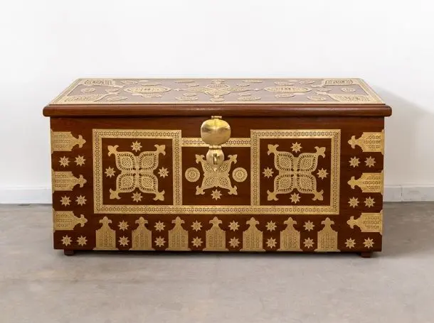Teakwood Arab Chest