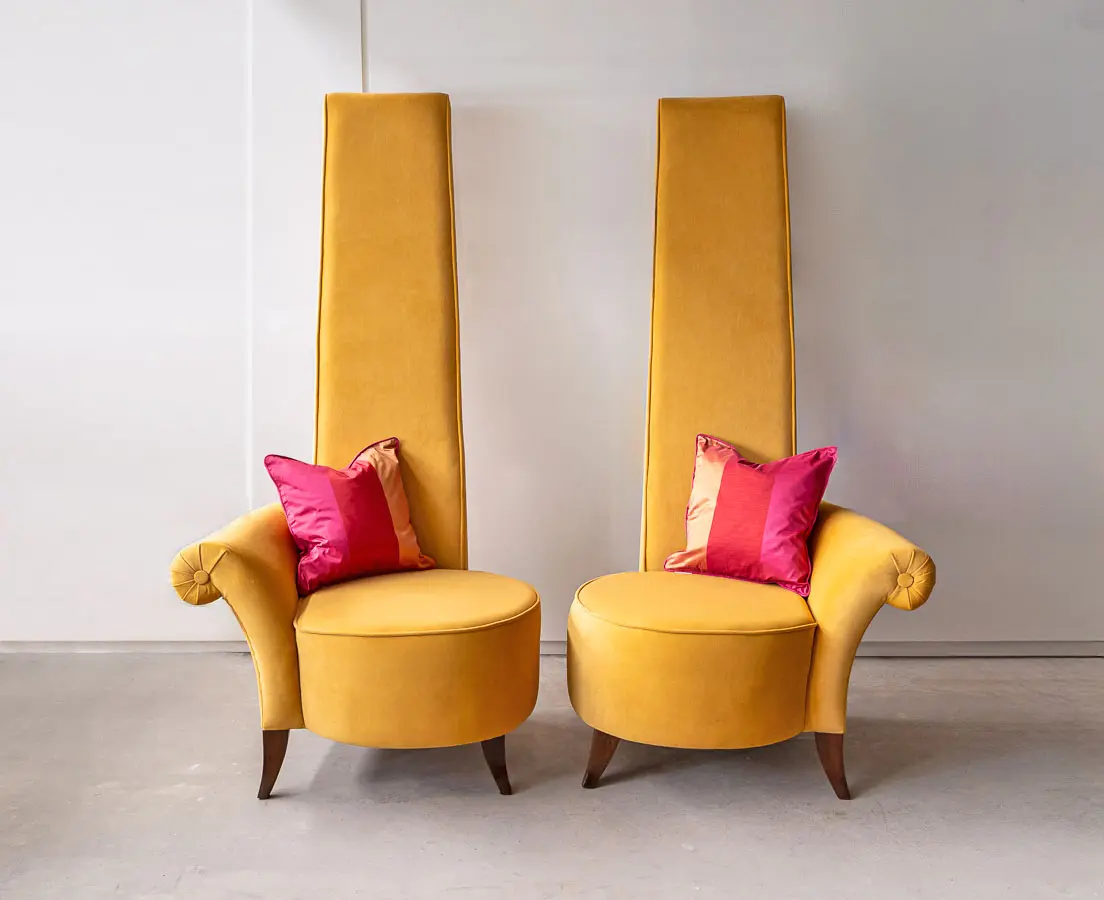 Pair of Art Deco Occasional Chairs - The Past Perfect Collection - Singapore