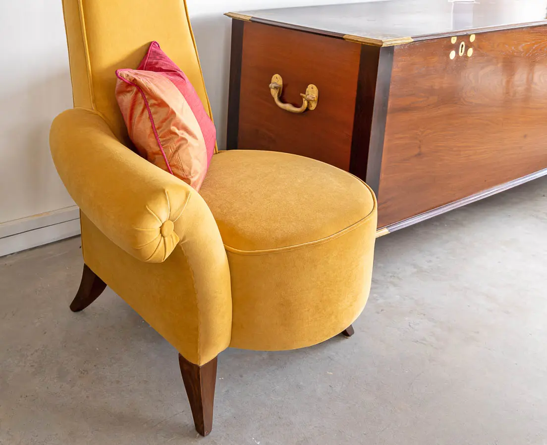 Pair of Art Deco Occasional Chairs - The Past Perfect Collection - Singapore