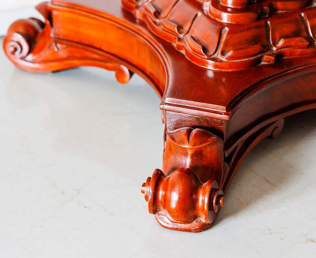 Antique Side Tables - Pair of British Colonial Mahogany Side Tables - The Past Perfect Collection - Singapore