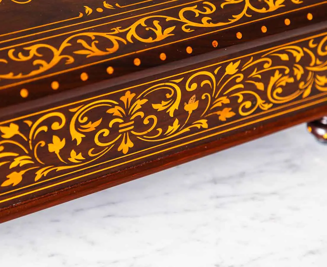 Antique British Colonial Writing Slope Box - The Past Perfect Collection - Singapore