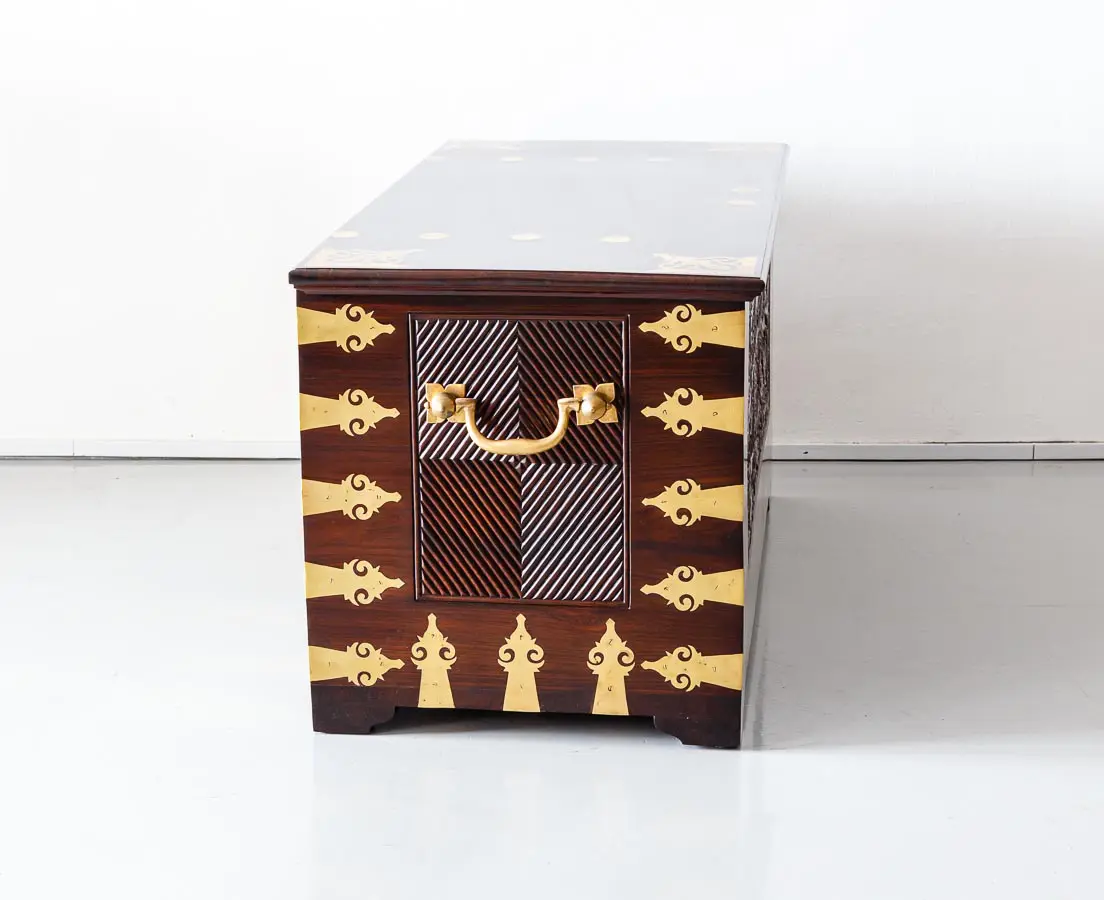 Antique Portuguese Colonial Malabar Chest - The Past Perfect Collection - Singapore