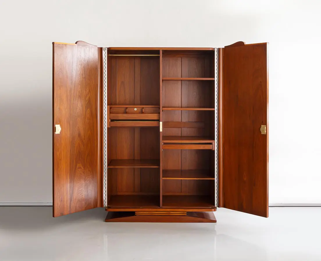 Art Deco teakwood Wardrobe - The Past Perfect Collection - Singapore