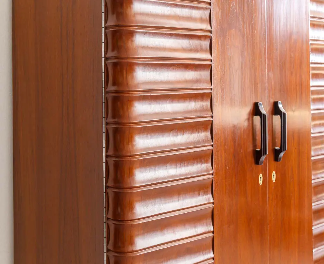 Art Deco teakwood Wardrobe - The Past Perfect Collection - Singapore