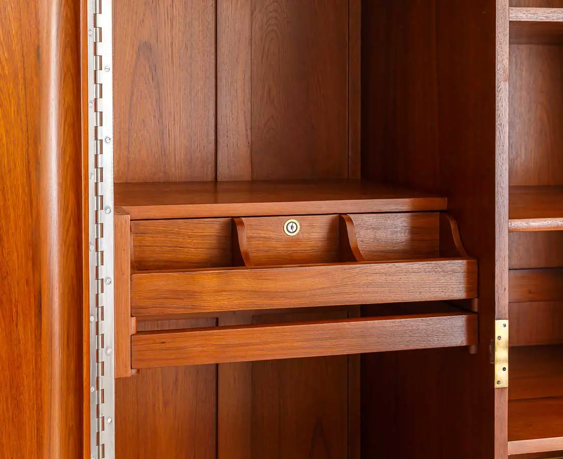 Art Deco teakwood Wardrobe - The Past Perfect Collection - Singapore