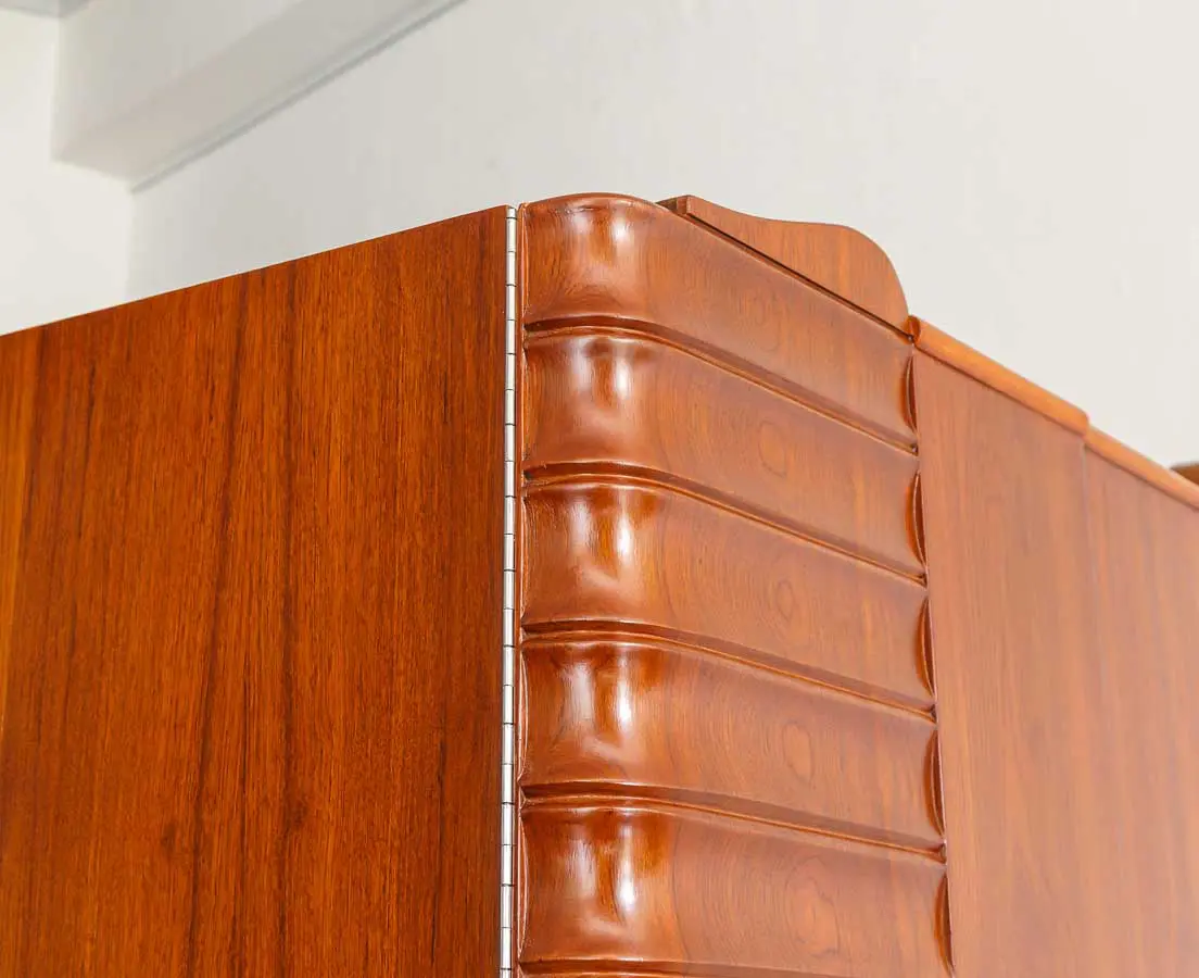 Art Deco teakwood Wardrobe - The Past Perfect Collection - Singapore
