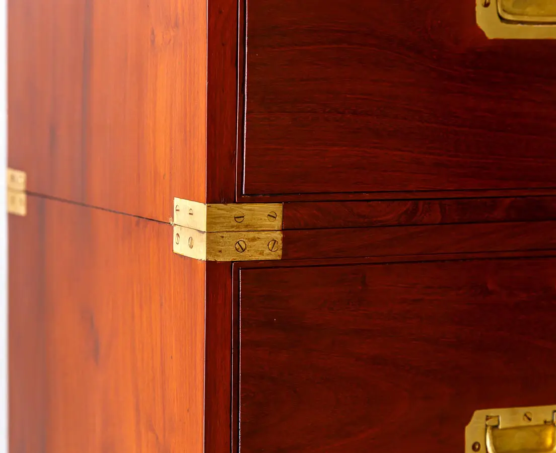 British Colonial Mahogany Chest of Drawers - The Past Perfect Collection - Singapore