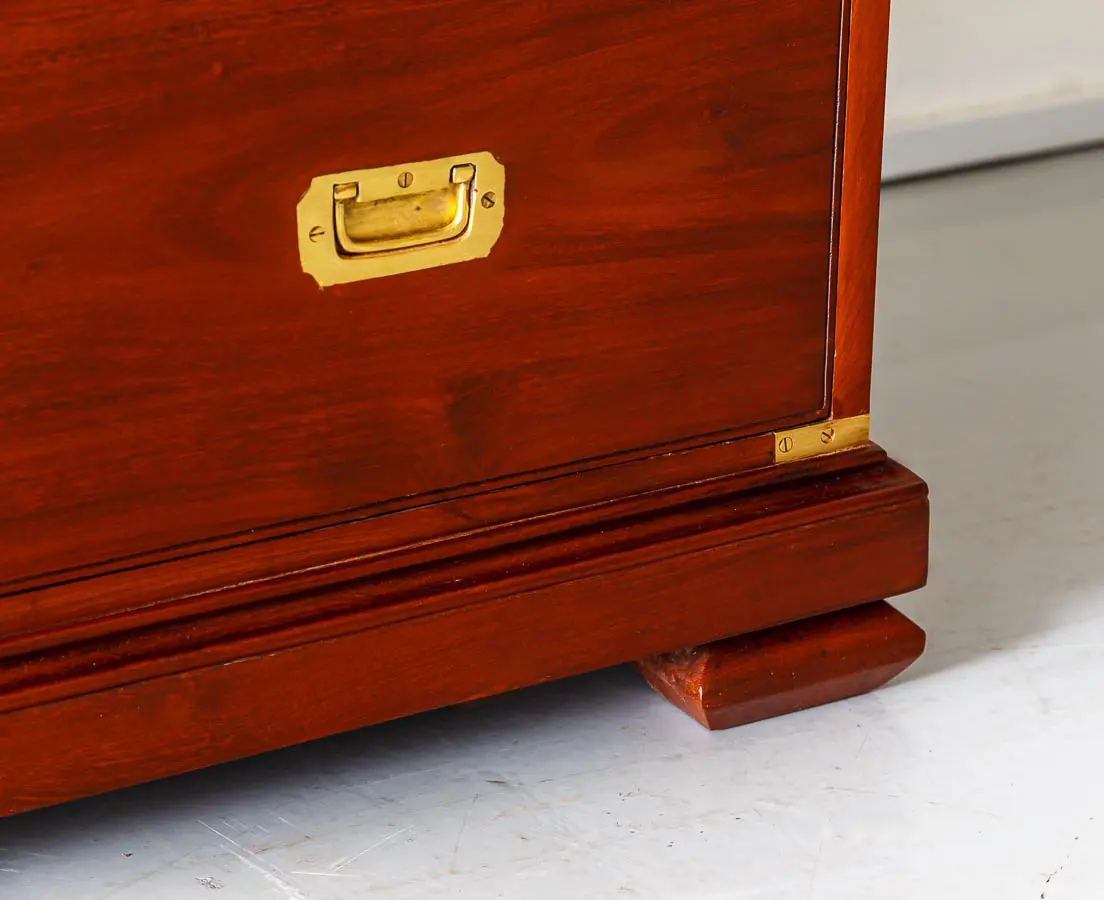 British Colonial Mahogany Chest of Drawers - The Past Perfect Collection - Singapore