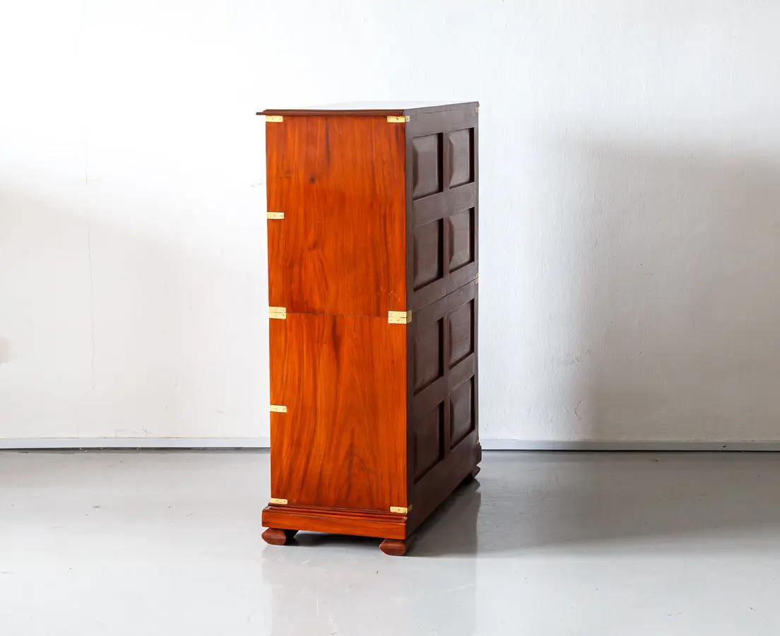 British Colonial Mahogany Chest of Drawers - The Past Perfect Collection - Singapore