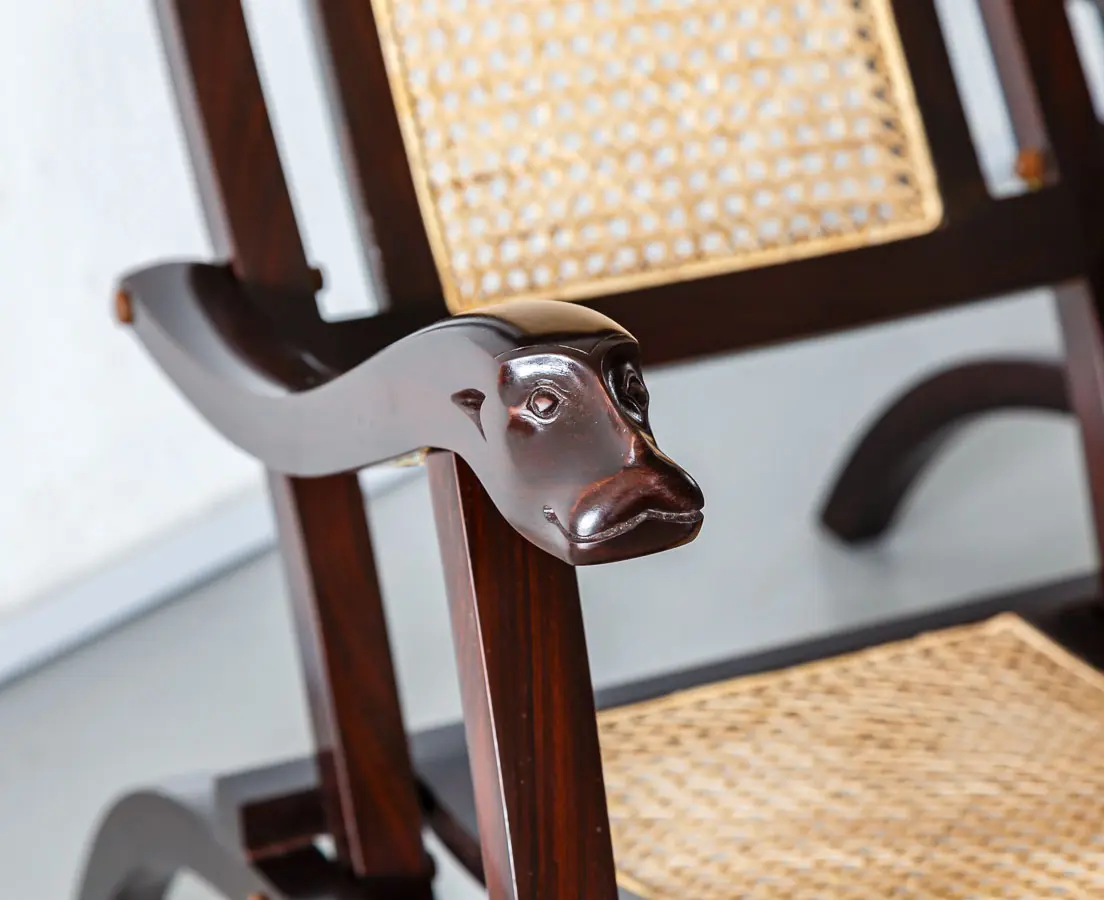 Antique Chairs - Portuguese Colonial Folding Chairs - The Past Perfect Collection - Singapore