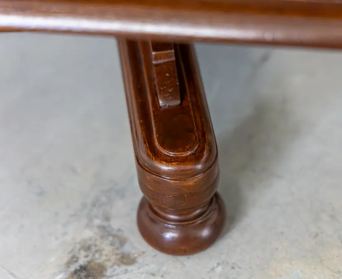 Teakwood revolving bookcase