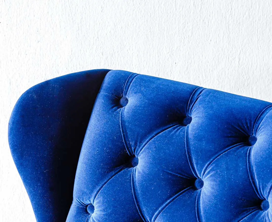 Antique Chairs - British Colonial Wing Chair - The Past Perfect Collection - Singapore