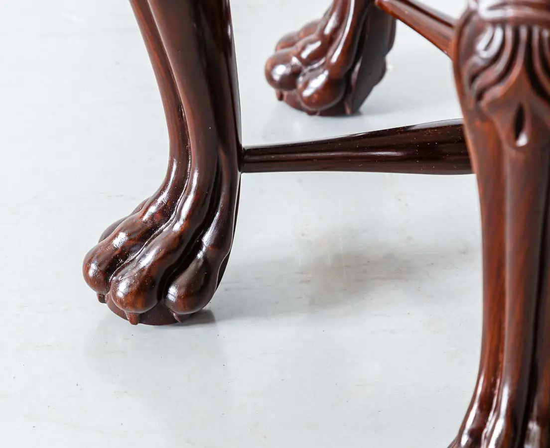 Antique Chairs - Portuguese Colonial Rosewood Stools - The Past Perfect Collection