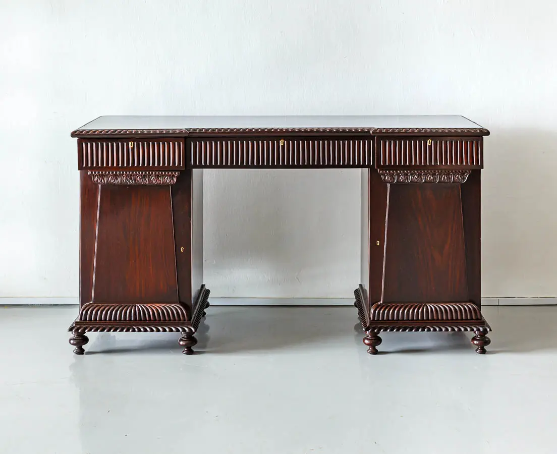 Antique Cupboards - British Colonial Rosewood Sideboard - The Past Perfect Collection - Singapore