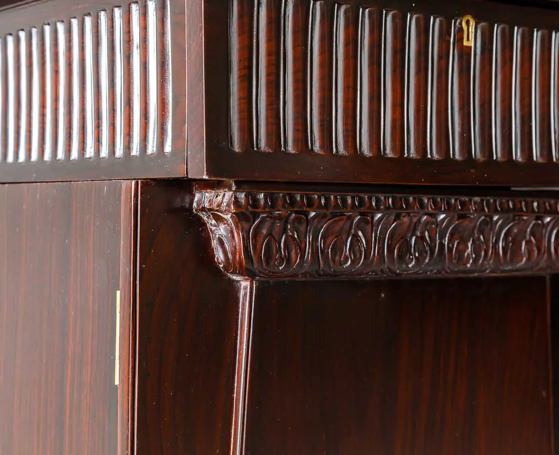 Antique Cupboards - British Colonial Rosewood Sideboard - The Past Perfect Collection - Singapore