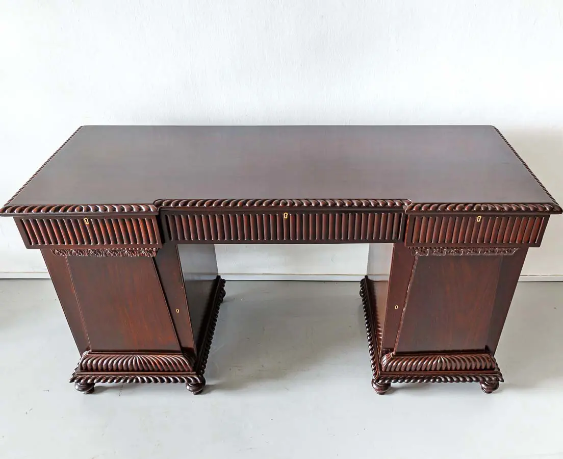 Antique Cupboards - British Colonial Rosewood Sideboard - The Past Perfect Collection - Singapore