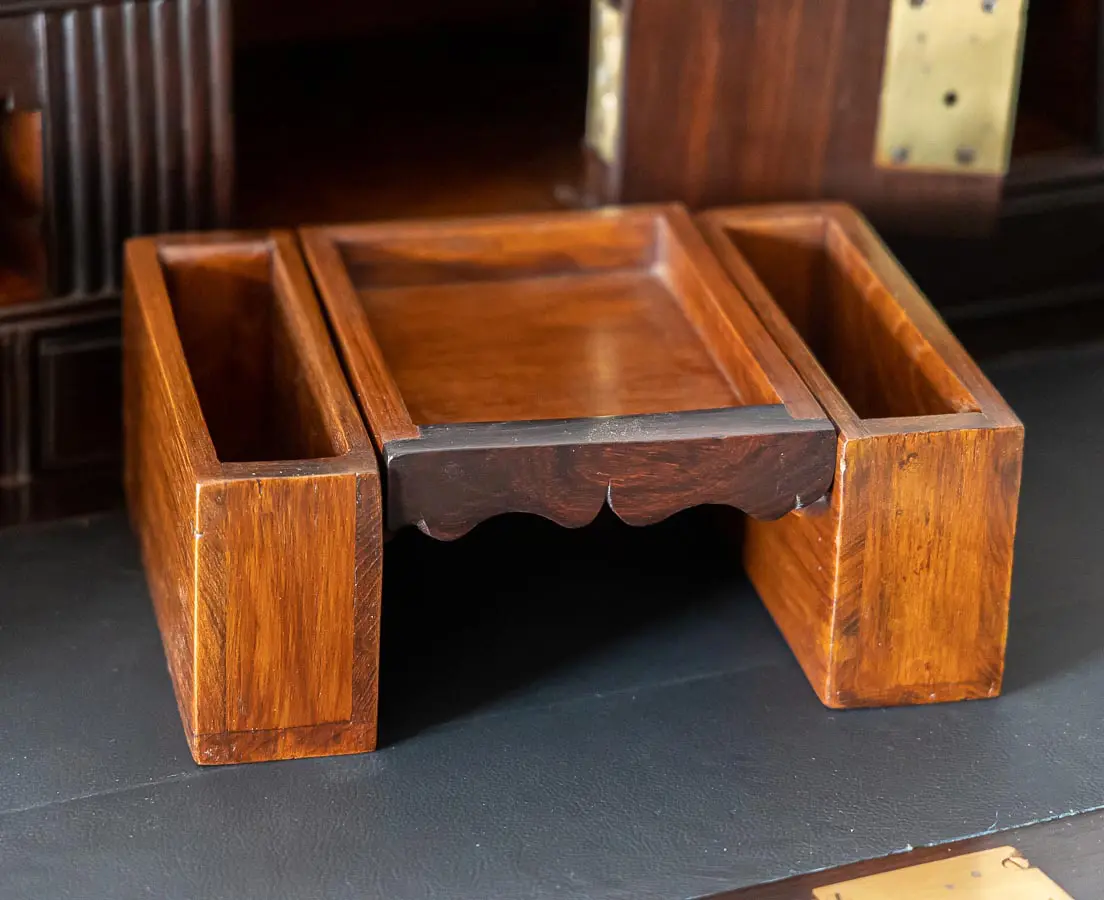 Antique Rosewood Secretaire Chest of Drawers - The Past Perfect Collection - Singapore