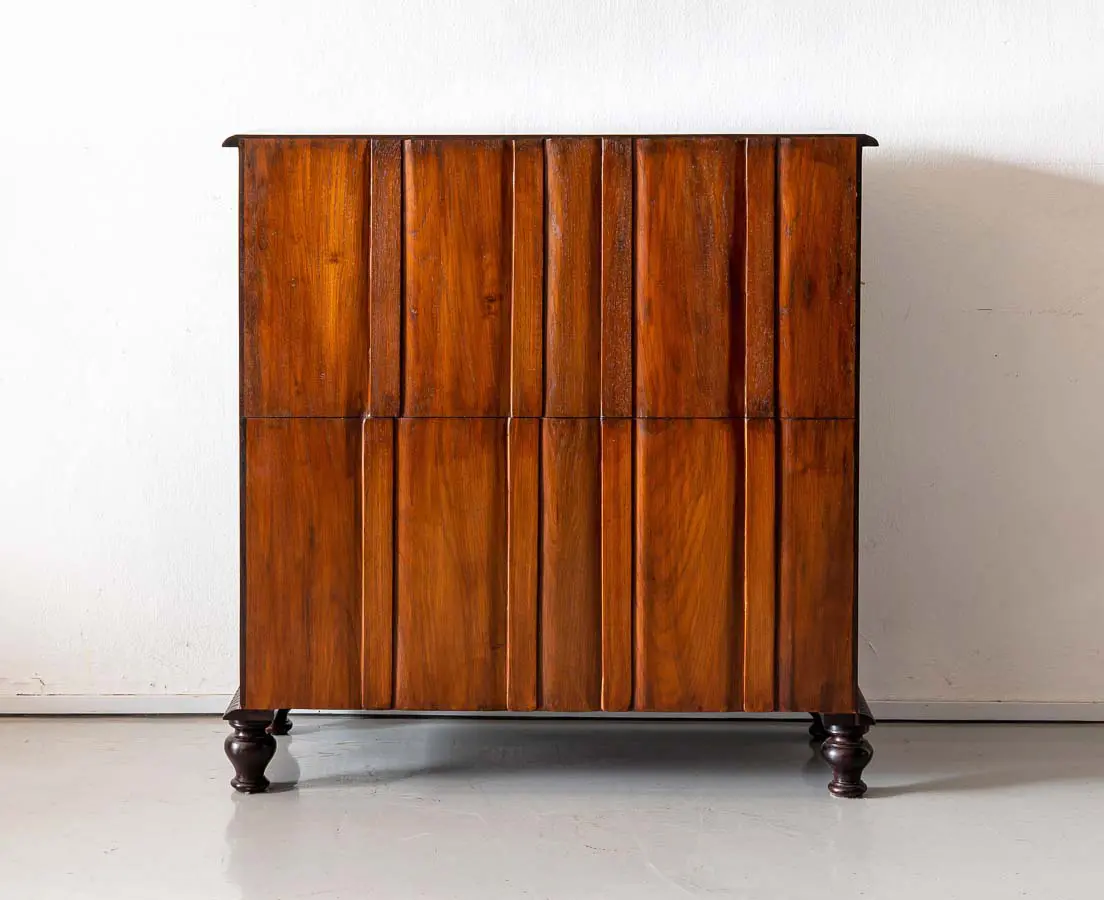 Antique Rosewood Secretaire Chest of Drawers - The Past Perfect Collection - Singapore