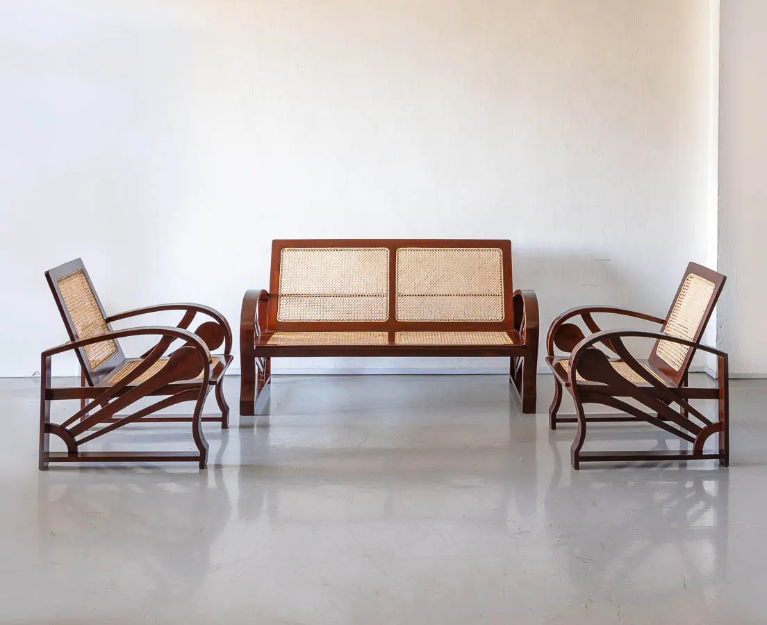 Art Deco Sofa Set - The Past Perfect Collection - Singapore